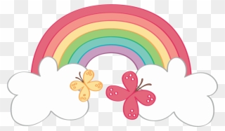 Pin By Stephanie Maria On Funkids Clip Art, Clipart - Adesivo Tema Arco Iris - Png Download