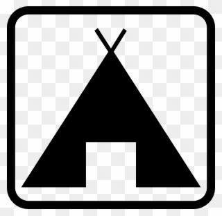 Geant Pictogramme Camping Clip Art Free Vector - Camping Clip Art - Png Download