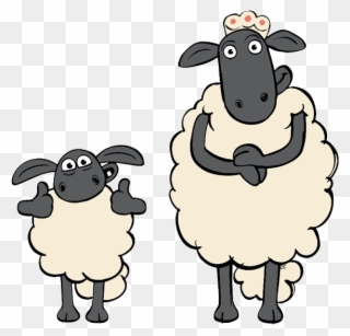 Sheep Cartoon Clipart Clip Art - Timmy Shaun The Sheep Cartoon - Png Download