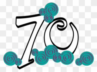 Happy 70 Birthday Png Clipart