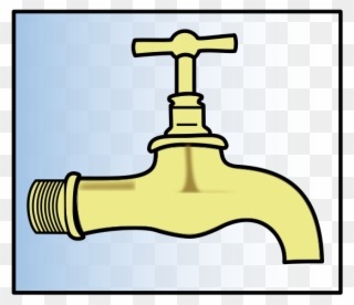 Water Faucet Clipart - Tap Clipart - Png Download