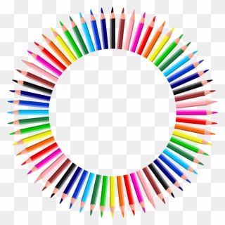 All Photo Png Clipart - Circle Of Pencils Png Transparent Png