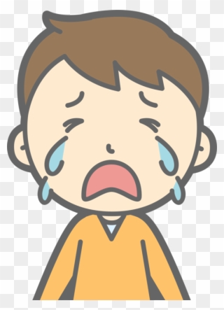 The Crying Boy Drawing Computer Icons Art - Clipart Crying - Png Download