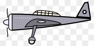 Cartoon Airplane Clipart - Cartoon Fighter Plane Png Transparent Png