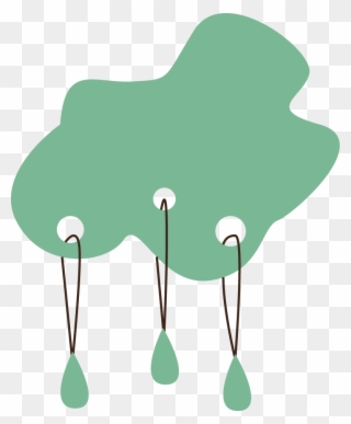 The Mountain Lake - Vector Graphics Clipart