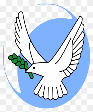 Mosaic Clipart Dove - Doves As Symbols - Png Download
