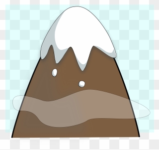 One Mountain Clipart Clip Art - Mountain Clip Art Cute - Png Download