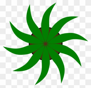 Green Star Shape Clip Art - Invasive Species Symbol - Png Download