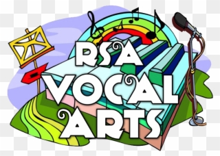 Vocal Arts Logo - Piano Queen Duvet Clipart