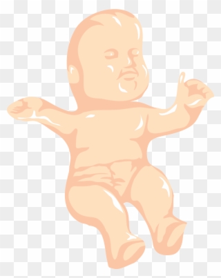 King Cake Baby Clip Art - King Cake Baby Png Transparent Png