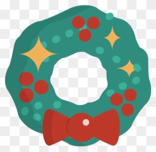Wreath Clipart Cute Amp Wreath Clip Art Cute Images - Navidad Corona Iconos - Png Download