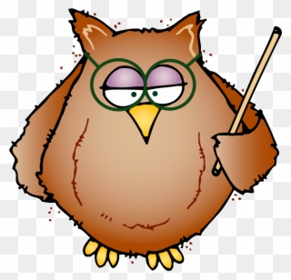 Owl Writing Clipart - Spelling Test Clip Art - Png Download