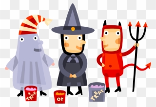 Spooky Clipart October - Halloween Costume Clipart Png Transparent Png