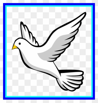 Dove Images Clip Art Dove With Cross Image Library - Transparent Background Dove Clipart - Png Download