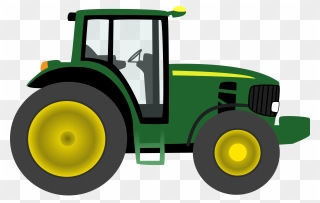 Clipart - Farm Tractor - Clipart Tractor - Png Download