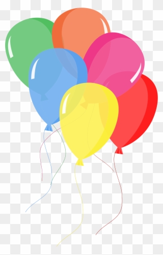 Microsoft Balloons Clipart - Balloons Clipart - Png Download