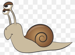 Snail Clip Art Free Vectors Clip Art Library Regarding - Snail Cartoon - Png Download