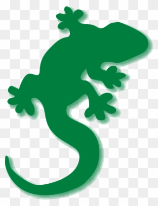 Gecko Clipart Green Gecko - Lizards Clipart - Png Download