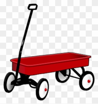 Transparent Free On Dumielauxepices Net - Red Wagon Clipart - Png Download