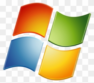 Microsoft Art Gallery - Windows 7 Logo Transparent Background Clipart