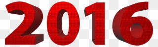 2016 3d Red Png Clipart Imageu200b - Uk Calendar 2019 A4 Transparent Png