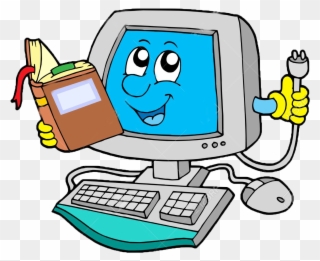 Laptop Computer Clip Art - Cartoon Clip Art Computer - Png Download