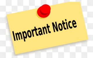 Important Notice Icon Clipart