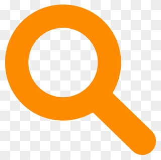Search Icon Png Orange Clipart