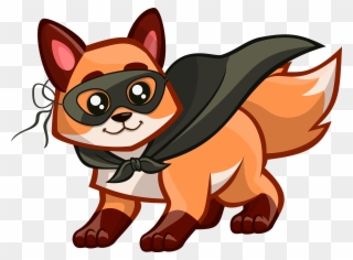 Free To Use & Public Domain Fox Clip Art - Cute Clipart Foxes - Png Download