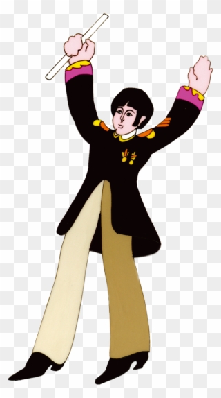 Svg Royalty Free Download Yellow Submarine Paul Mccartney - Beatles Yellow Submarine Png Clipart