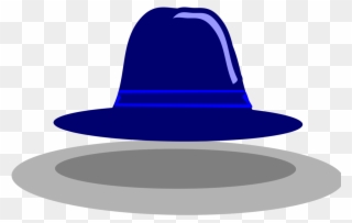 Top Hat Square Academic Cap Cowboy Hat Party Hat - Small Hat Cartoon Clipart