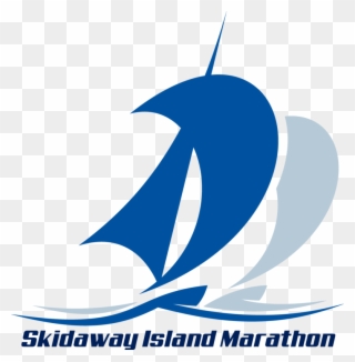 Optim Orthopedic Skidaway Island Marathon & Half - Dessin Bateau Bleu Clipart