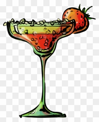 The Discussed Download Found Actually Published On - Strawberry Daiquiri Png Drink Clipart