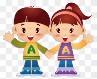 Cartoon Twin Brother Transprent Png Free Download - Twins Boy Girl Clipart Transparent Png