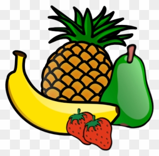 Free Images At Clker Com Vector Clip - Pineapple For Kids - Png Download