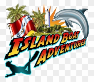 Island Boat Adventures Clipart