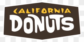 Doughnut Clipart Doughnut Shop - California Donuts Logo - Png Download