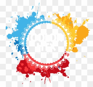 Download Breathing Clipart Visible - Festival Of Colors Logo - Png Download