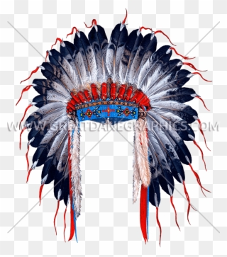 Svg Freeuse Stock Indian Head Dress - Native American Headdress No Background Clipart