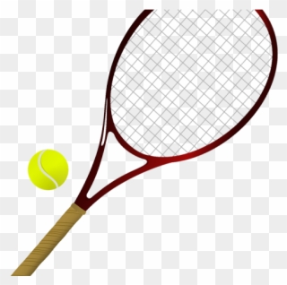 Tennis Racquet Clipart - Balle Et Raquette De Tennis - Png Download