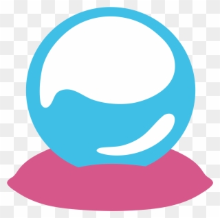 Crystal Ball Emoji Png Clip Download - Emoji With Crystal Ball Transparent Png
