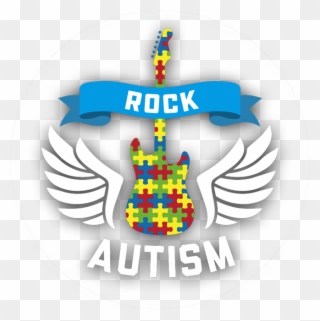 Rock Autism - Music And Autism Clipart