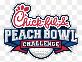 Tournaments Chick Fil A Peach Bowl Challenge - Chick Fil A Peach Bowl 2018 Clipart