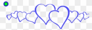 Line Clipart Blue - Happy Valentine Day Friendship - Png Download