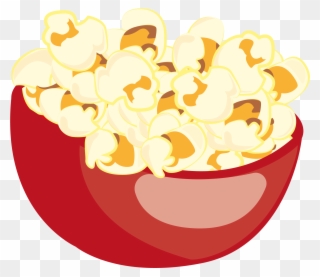 Single Popcorn Clipart - Png Download
