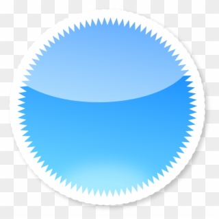 Blue Badge Png Clipart - Png Round Badge Design Transparent Png