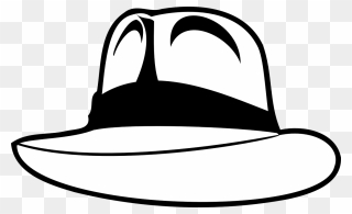 Straw Hat Clipart Topi - White Hat Hacker Png Transparent Png