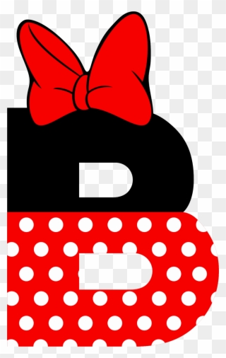 Letras I Da Minnie Vermelha Para Imprimir Clipart Minnie - Minnie Mouse ...