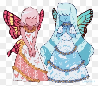 Pretty And Beautiful Fairy Gems - Steven Universe Clipart