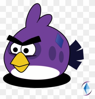 Angry Mystiris Purple Bird Noah S Wiki - Purple Angry Bird Png Clipart